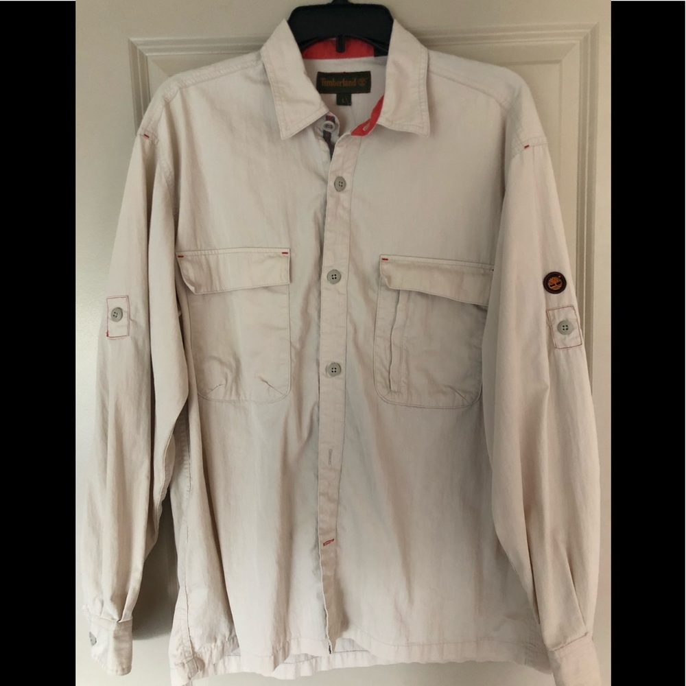 Timberland button up long sleeve